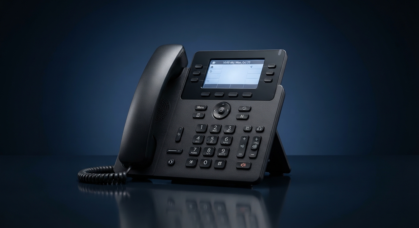 Poste téléphonique IP de bureau